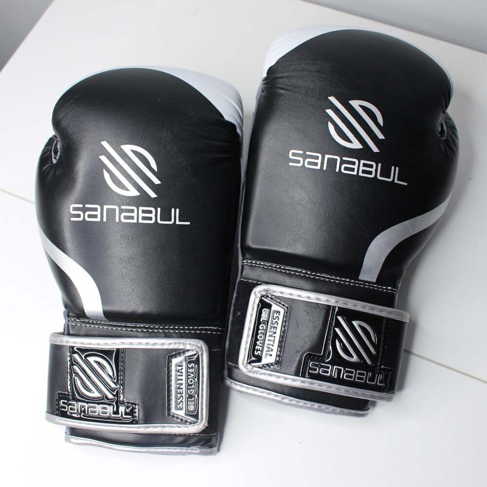 Boxing Gloves Sanabul Essential Gel Boxing Kickboxing Punching Bag Gloves 8 oz